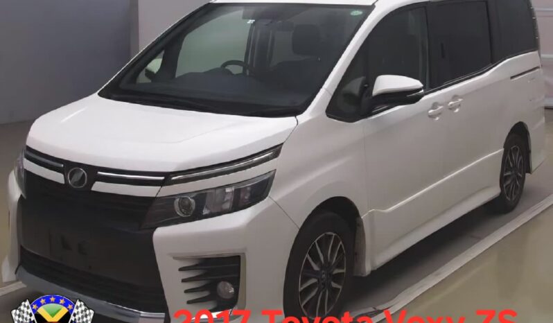 Toyota Voxy ZS front view - Carnation Jamaica