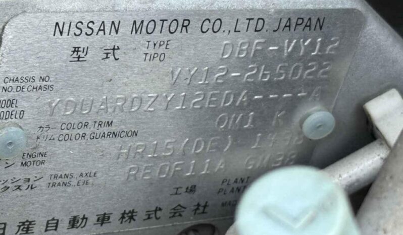 
								2019 Nissan AD 1.6L full									