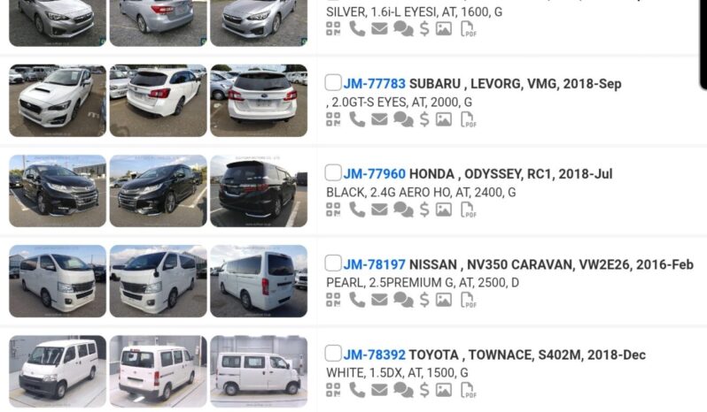 
								LIST OF OVER 500 VEHICLES FOR SALE ON THE WHARF full									