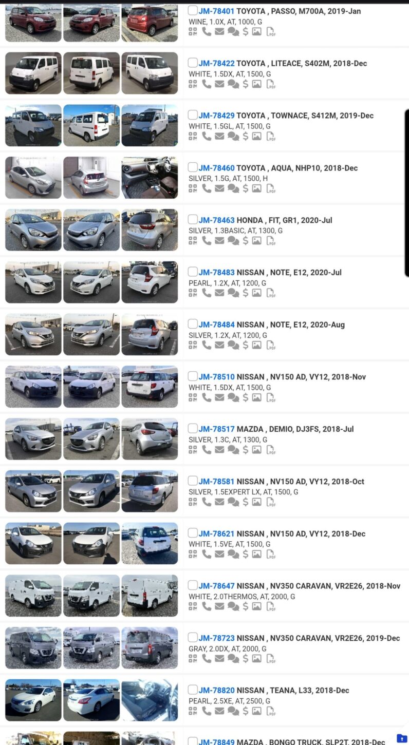 
								LIST OF OVER 500 VEHICLES FOR SALE ON THE WHARF full									
