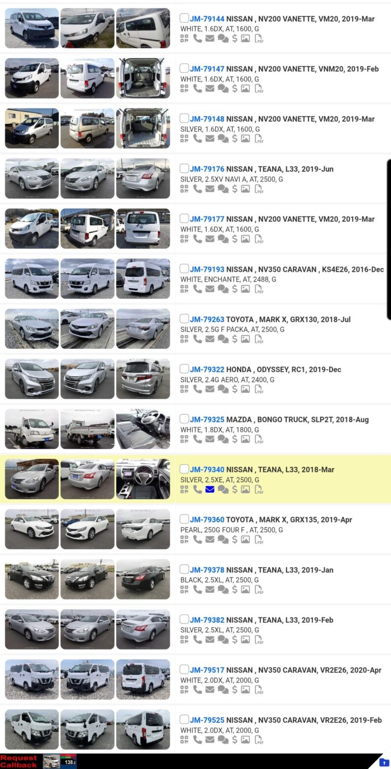 
								LIST OF OVER 500 VEHICLES FOR SALE ON THE WHARF full									