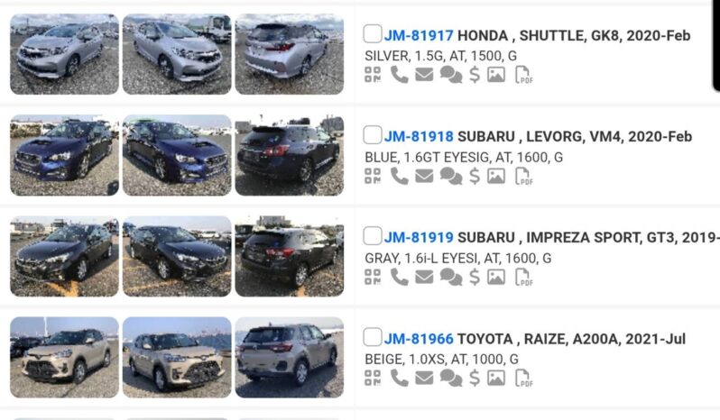 
								LIST OF OVER 500 VEHICLES FOR SALE ON THE WHARF full									