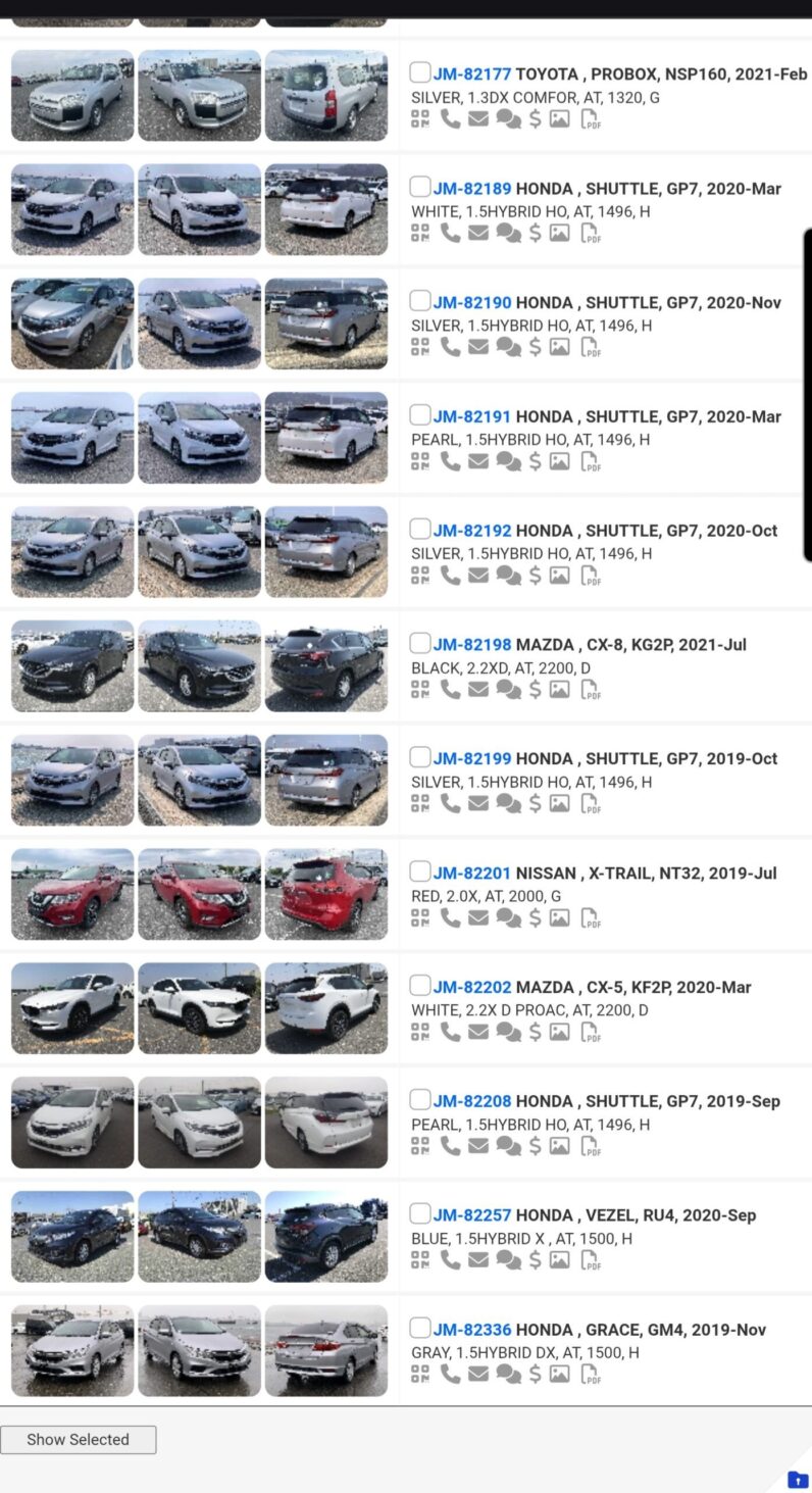 
								LIST OF OVER 500 VEHICLES FOR SALE ON THE WHARF full									