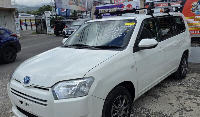 white 2021 Toyota Probox GL Hybrid 4 windows powered